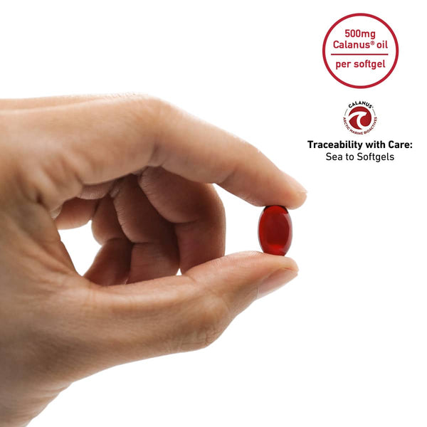 100% Natural Marine Oil | Ruby of the Sea Oil 500mg - 60 Softgel